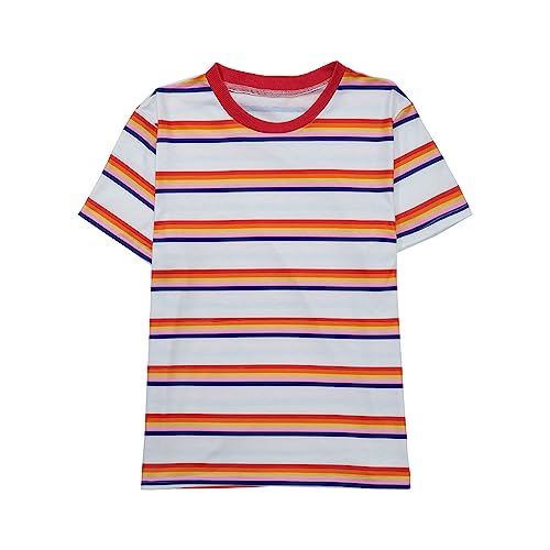 Amazon.com: Max Costume Season 3 Striped Shirt Cosplay Rainbow T